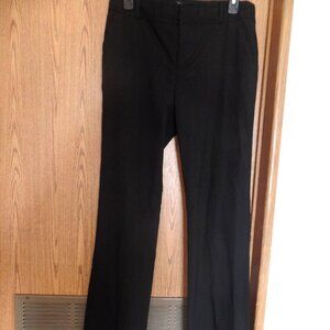 Banana Republic Women's Martin Fit Black Dress Pants, size 6R